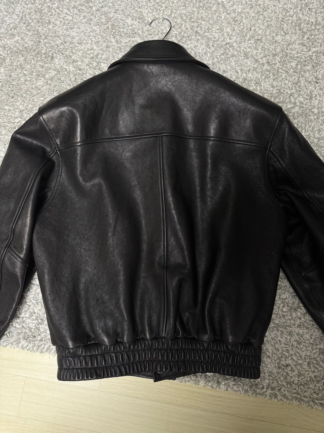 쿠어 베지터블 레더 A-2 자켓 상품이미지4