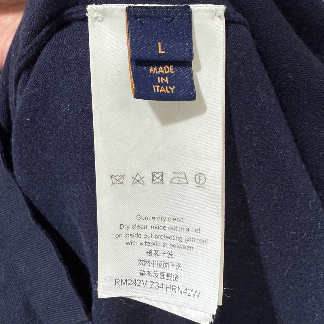 L / 루이비통 시그니처 쇼트 슬리브드 반팔티셔츠 상품이미지5