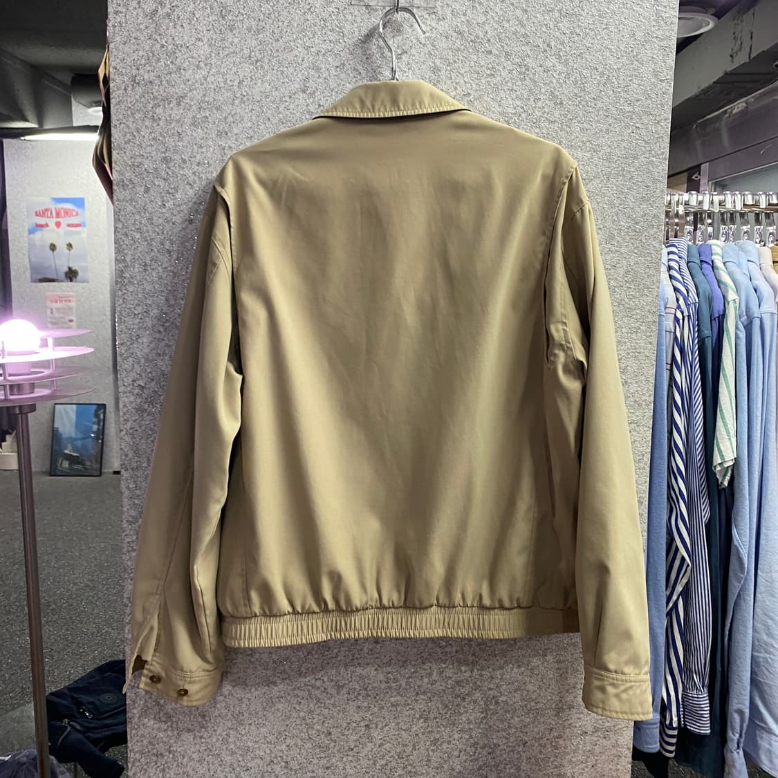 폴로 랄프로렌 베이지 블루종 스윙톱 자켓 B4547  상품이미지4