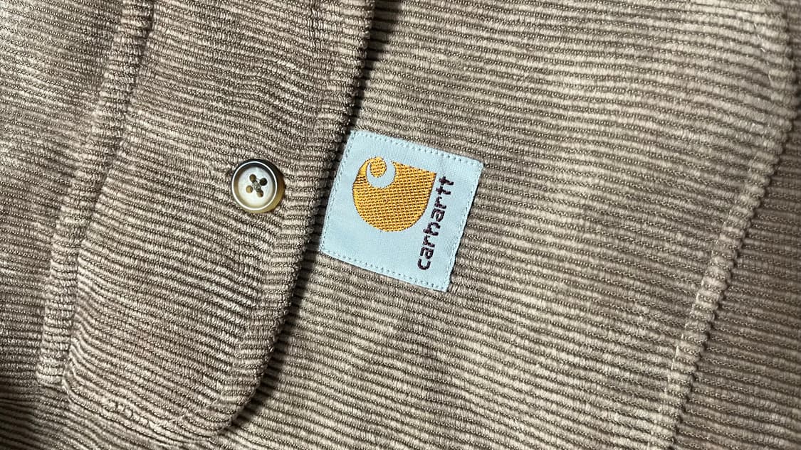 칼하트 코듀로이 셔츠 XXL 상품이미지4