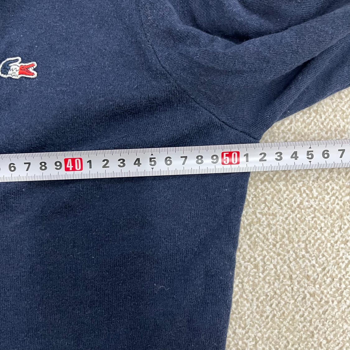 [4] 라코스테 네이비 니트 가디건 0102M1 상품이미지6