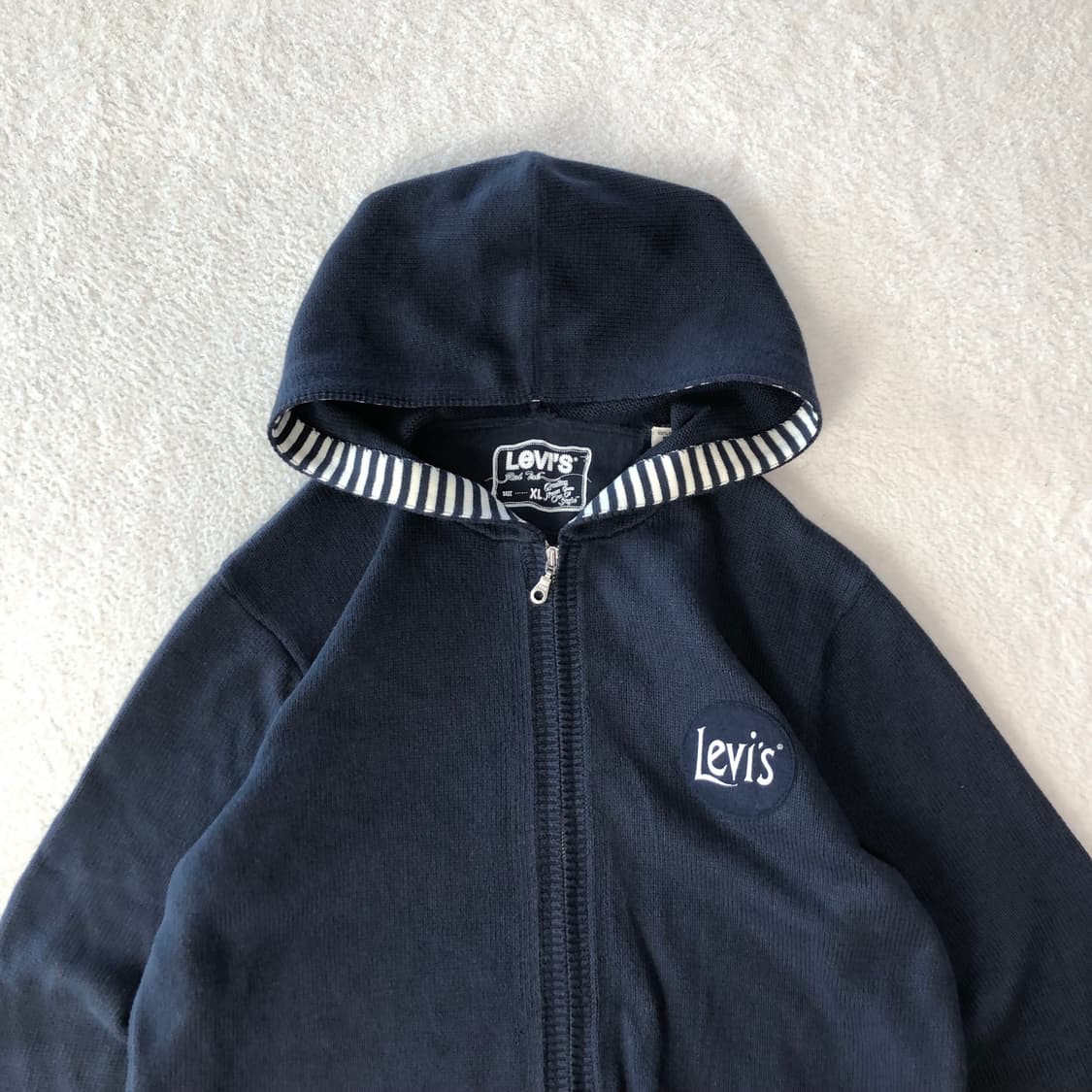 리바이스 니트 후드집업  상품이미지3