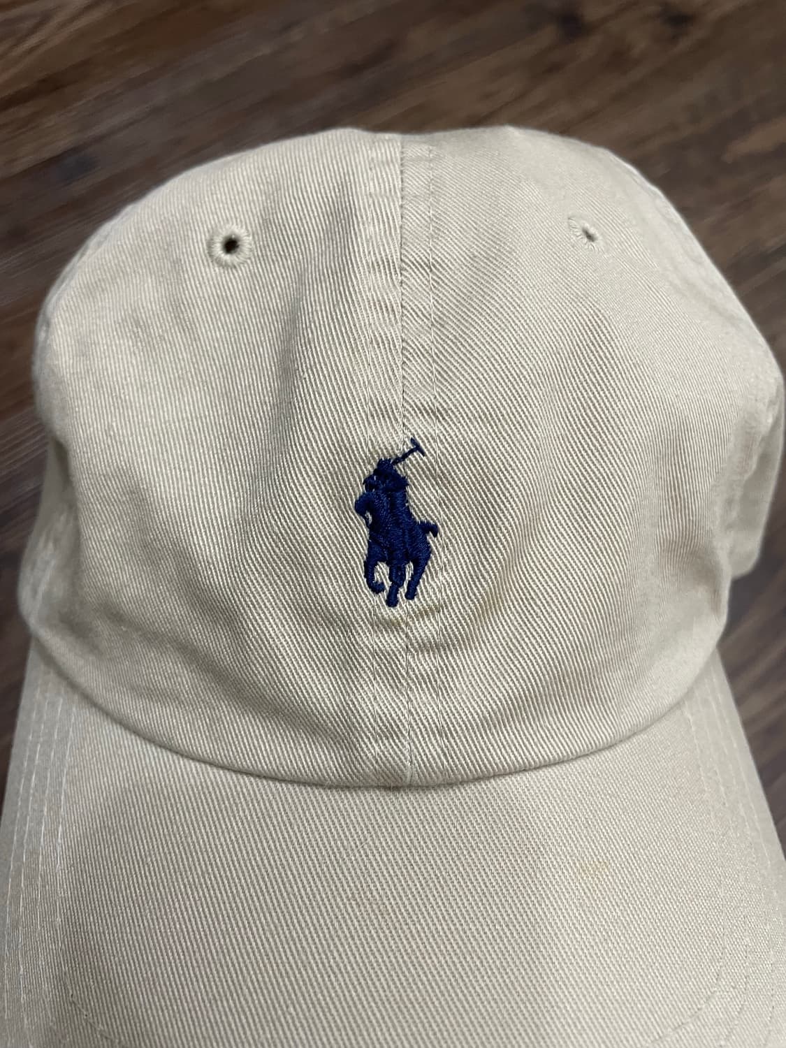 폴로 랄프로렌 베이지 볼캡 캡모자 가죽스트랩 상품이미지2