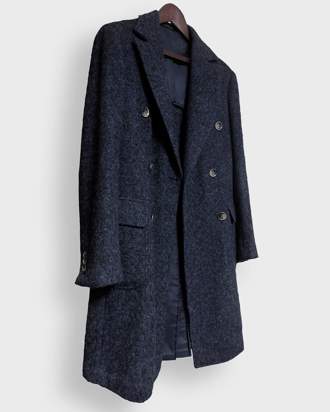 링자켓 블랙라벨 폴로코트 알파카 46 상품이미지1