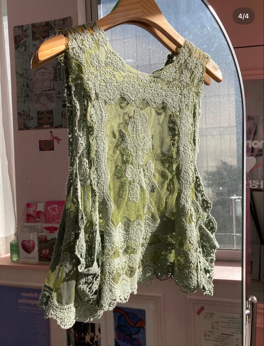 에스닉 슬리브리스 레이스 가디건 상품이미지4