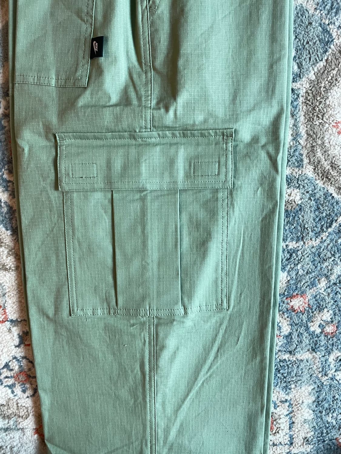 나이키 클럽 카고 팬츠 오일 그린  (새제품,34x32) 상품이미지5