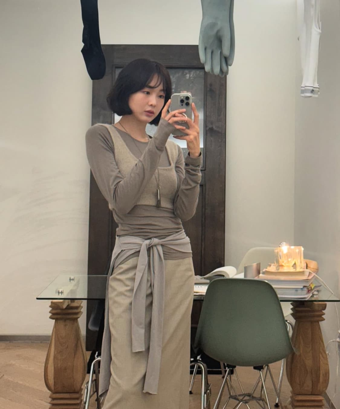 LFM 엘에프엠 cozy knit tank top 상품이미지2