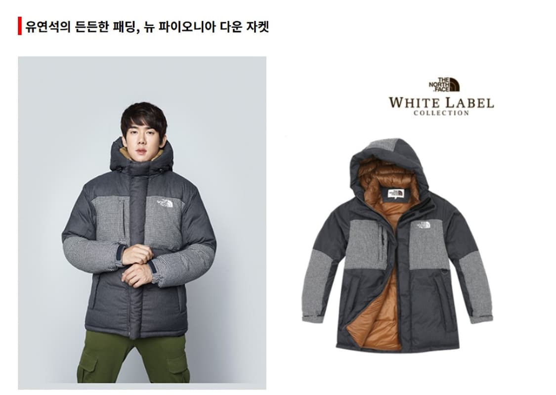 노스페이스 뉴 파이오니아  구스 다운 대장 패딩 점퍼 상품이미지10