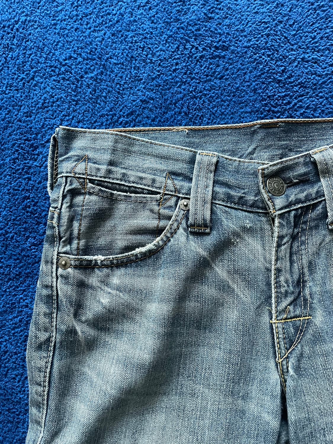 리바이스의 부츠컷 카고 데님 상품이미지2