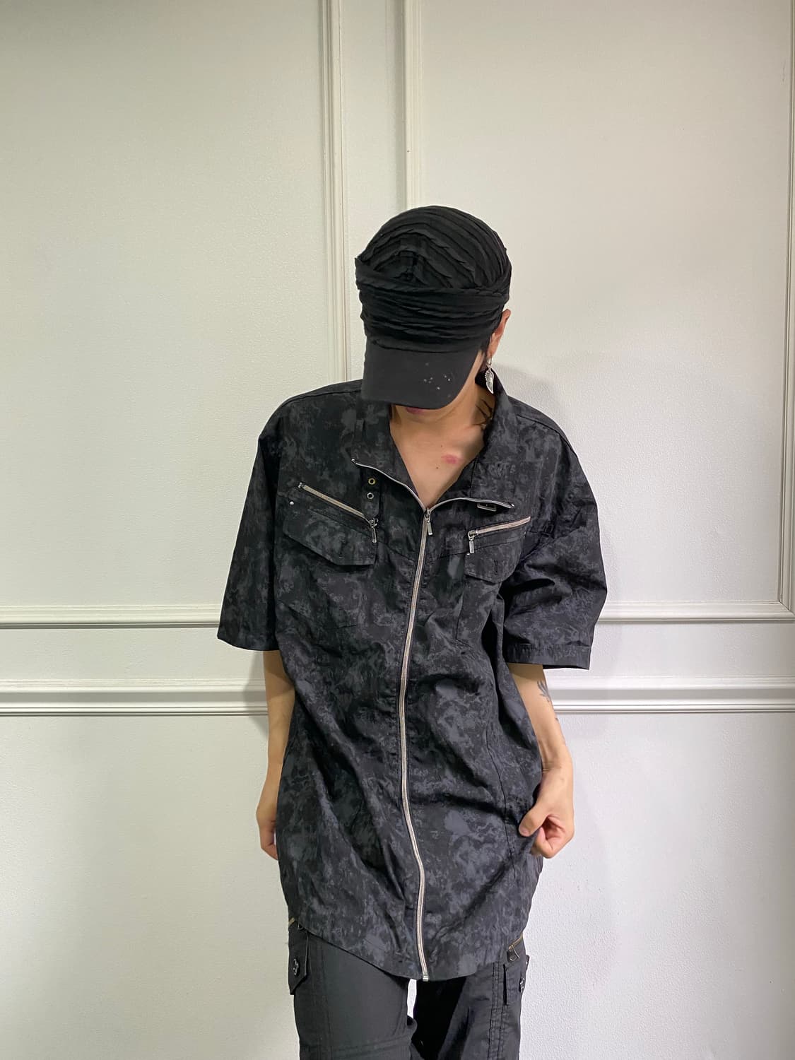 [Louis Chanston] Black Washed Over-Size  상품이미지1