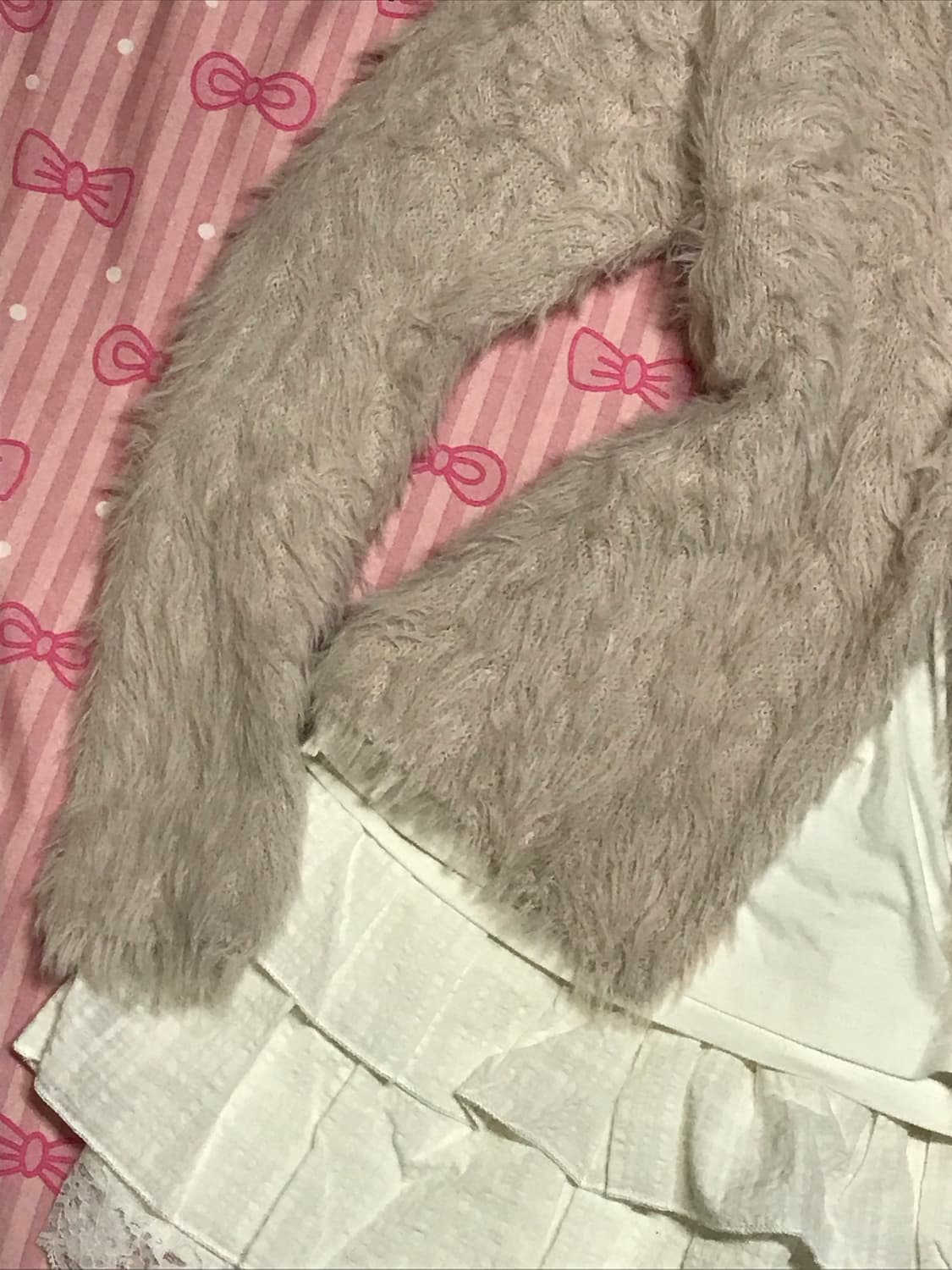 히메갸루 베이비핑트 하트참 가디건 상품이미지4