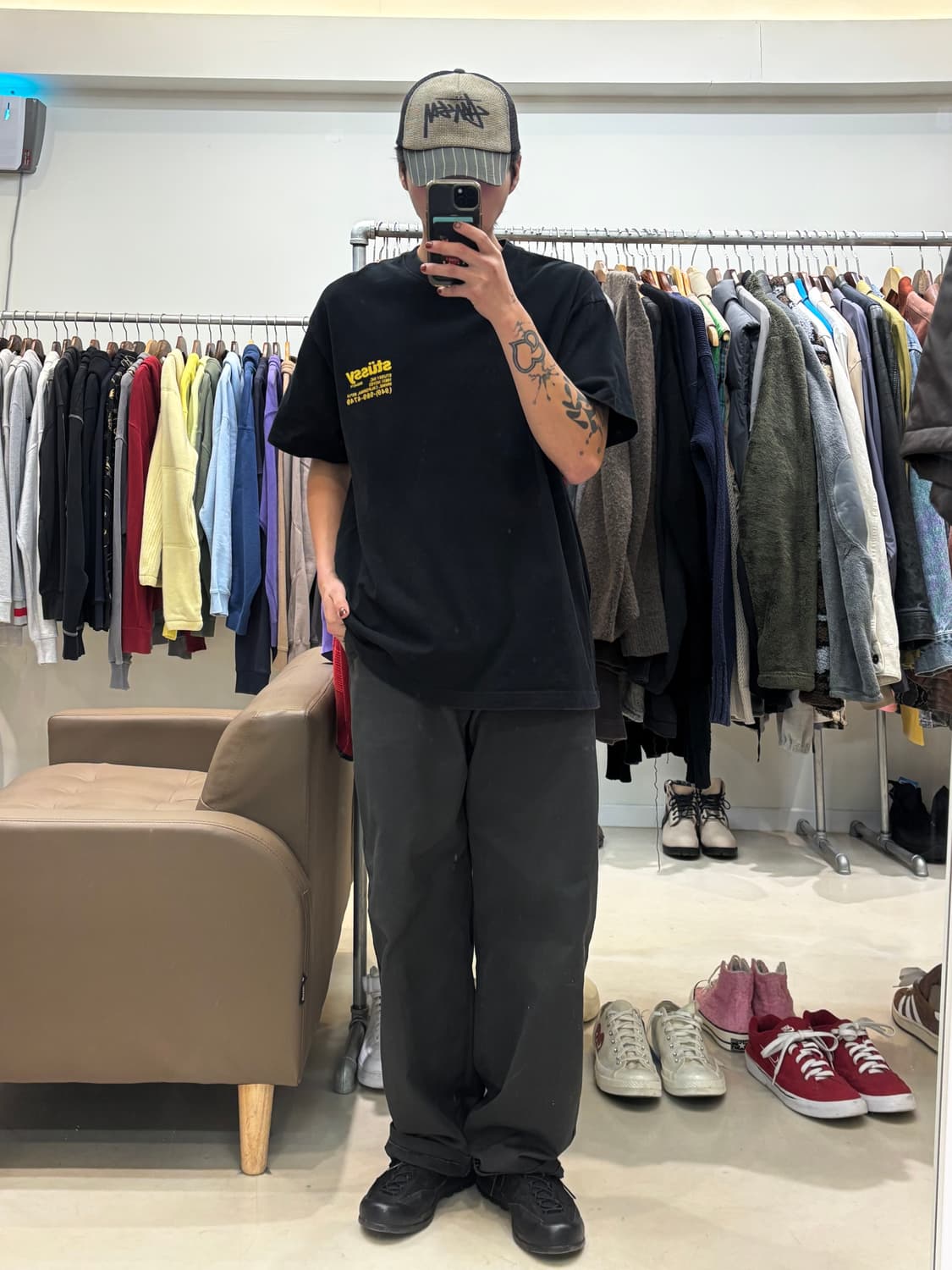 스투시 DNA 피그먼트 다이드 반팔 상품이미지6