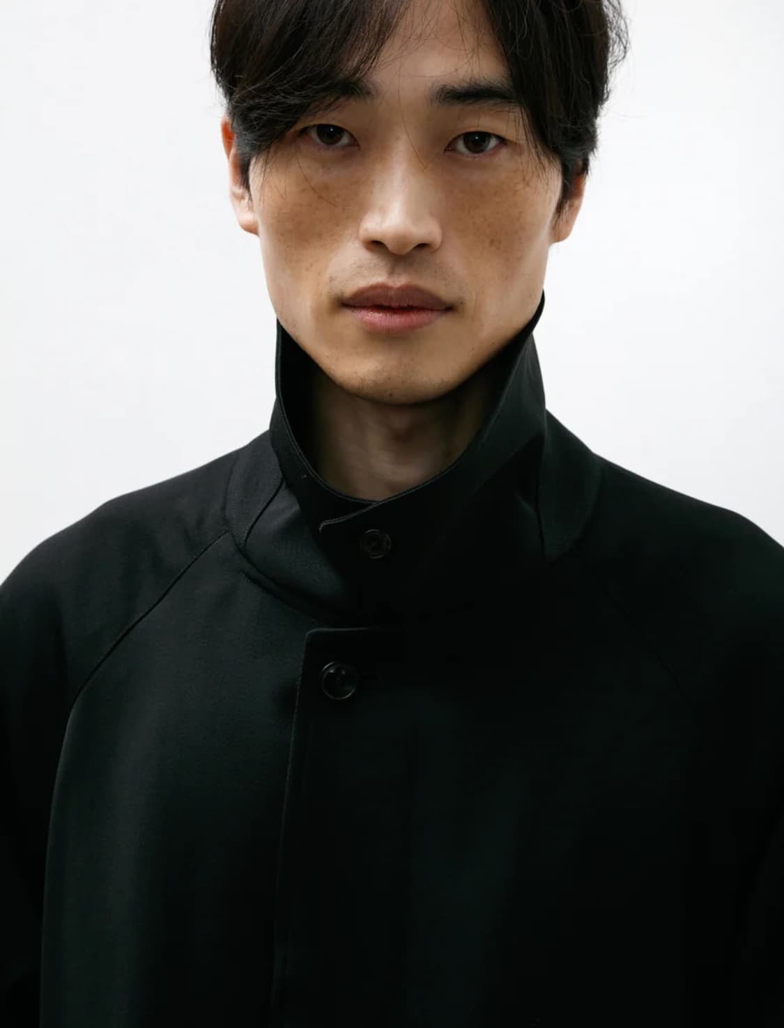 25aw comoli 코모리 울 개버딘 발 칼라 코트 3 상품이미지8