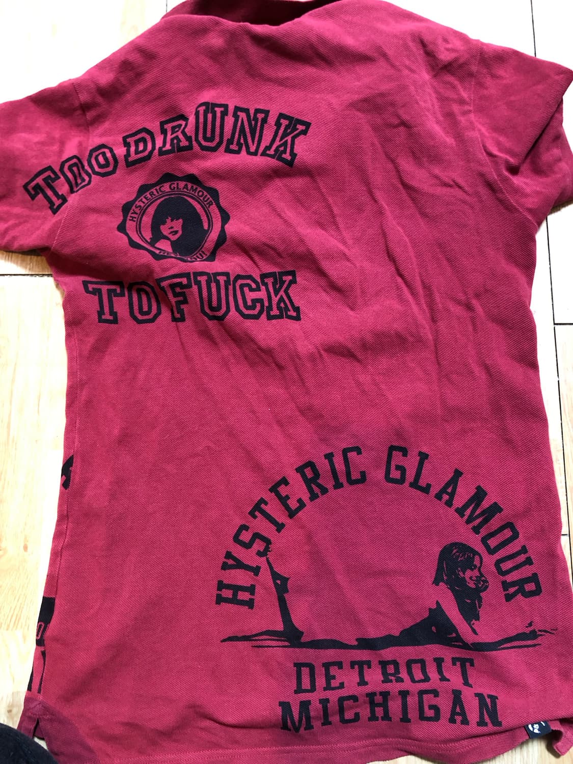 hysteric glamour archive polo t 상품이미지3