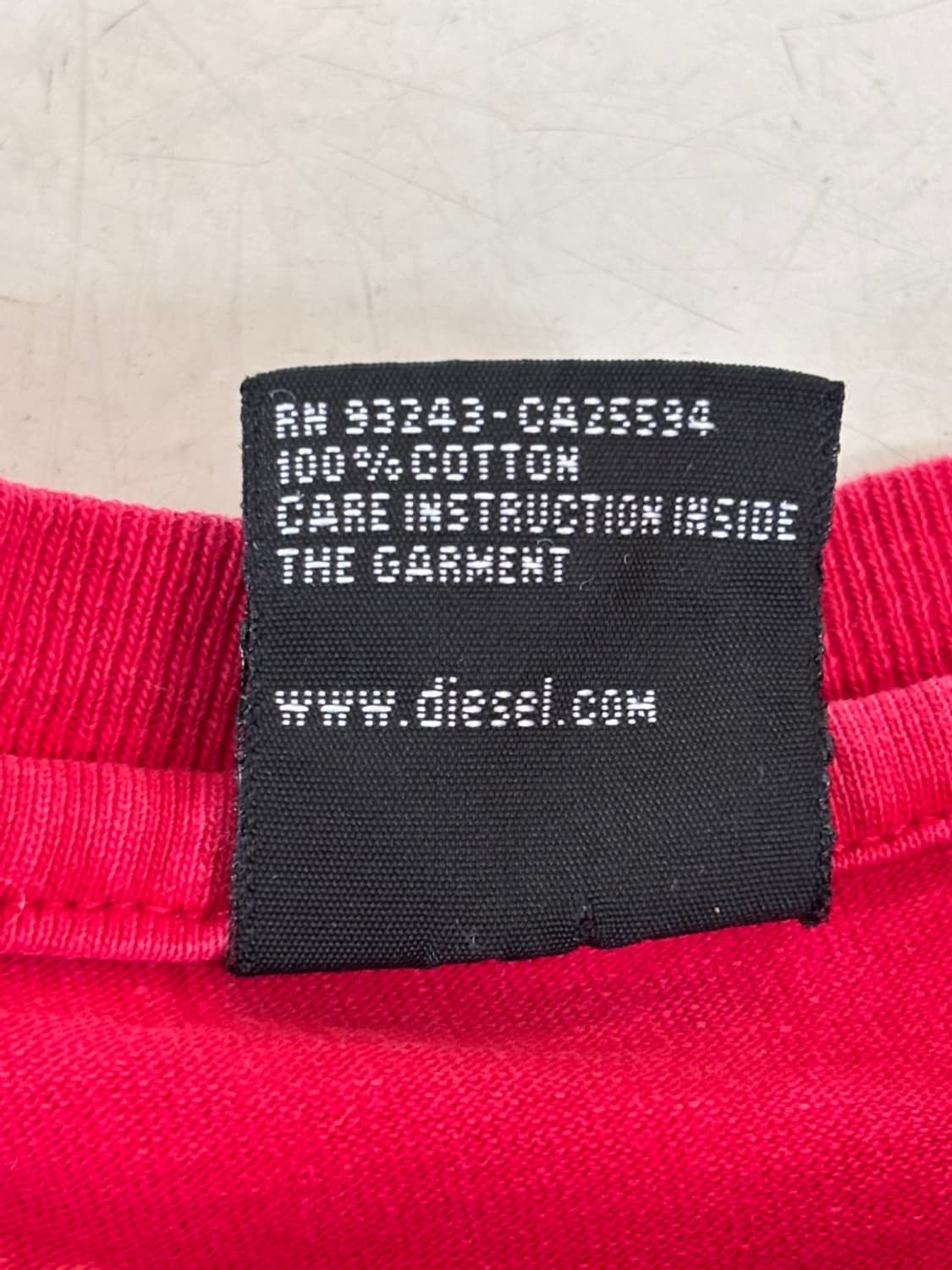 Vintage Diesel round T-Shirt 상품이미지7
