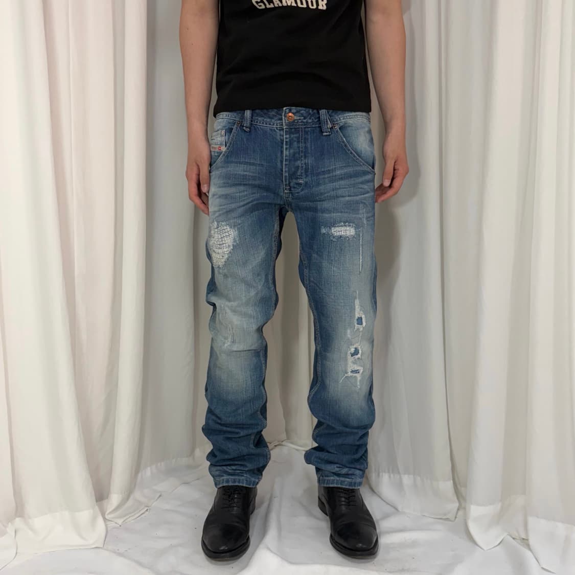 00s 디젤 메이드 인 이태리 디스트로이드 아카이브 데님 상품이미지1