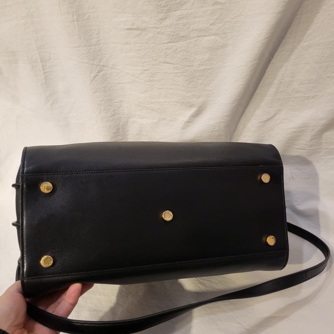 생로랑 삭 드쥬르 스몰 레더 토트백 크로스백 가방 상품이미지5