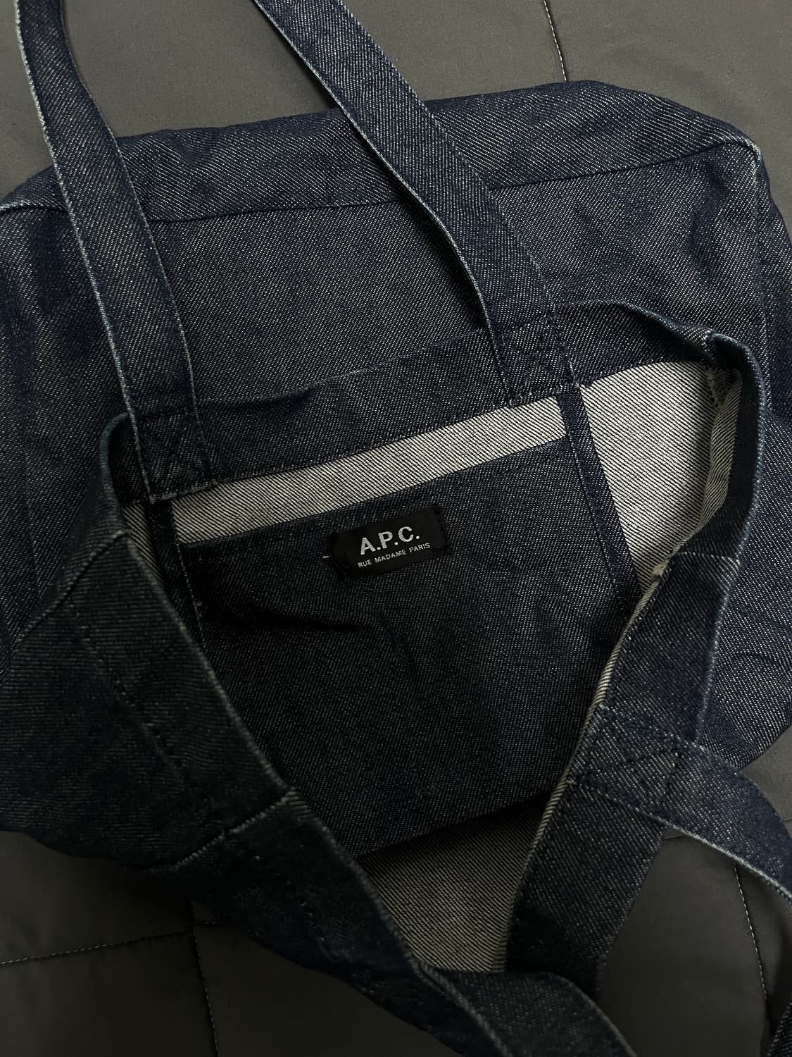 아페쎄 APC 로르 데님 에코백 토트백 가방 상품이미지3