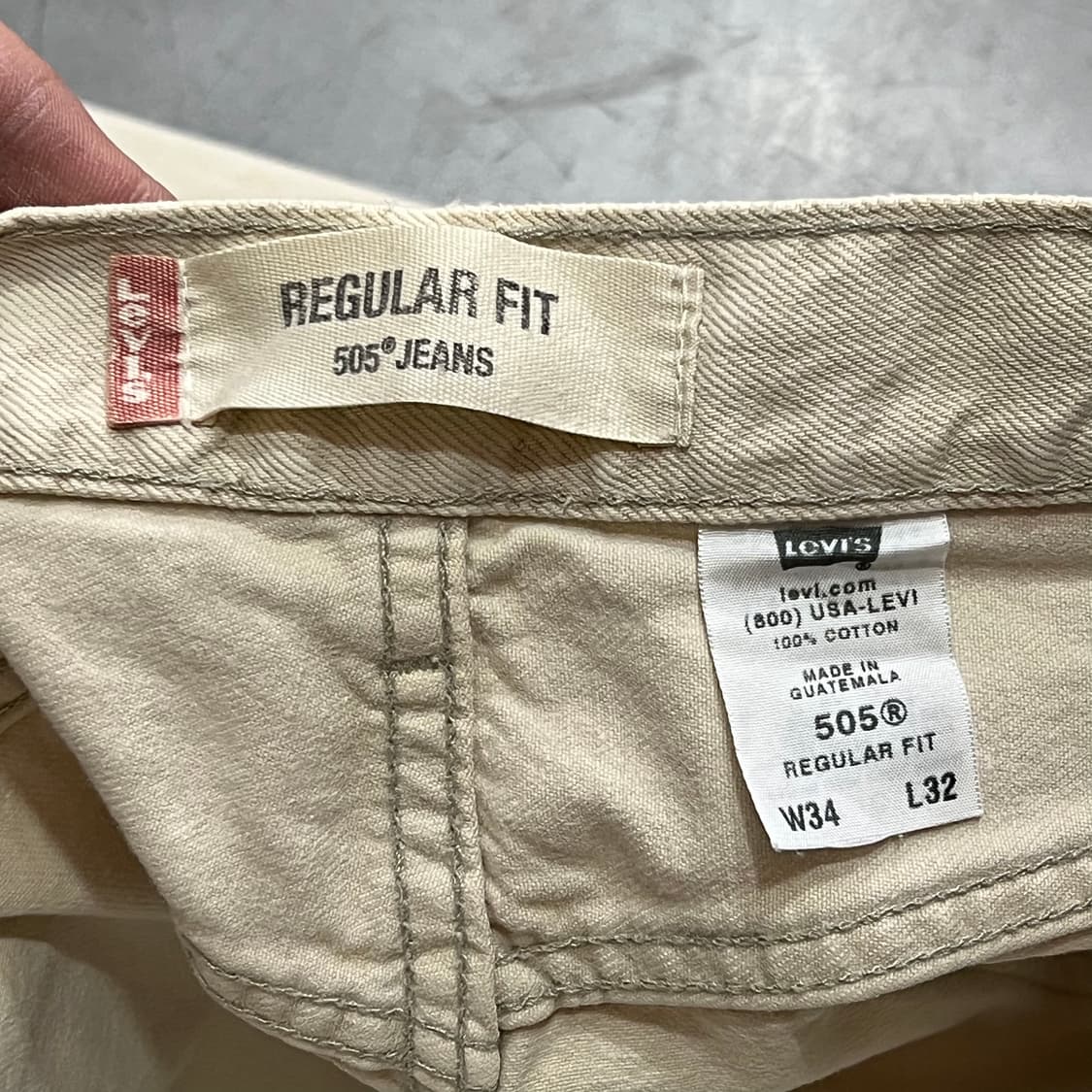  리바이스 505 데님팬츠 y15258 상품이미지6