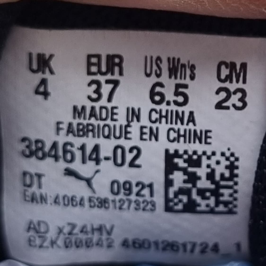 푸마 카르멘 블랙 플렛폼 여성운동화230  상품이미지6