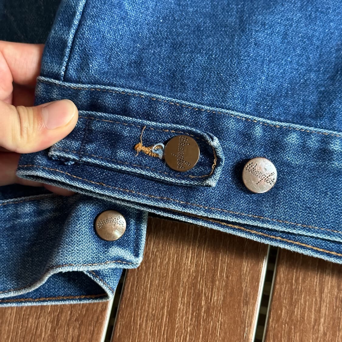 70-80’s Wrangler usa denim trucker 상품이미지5