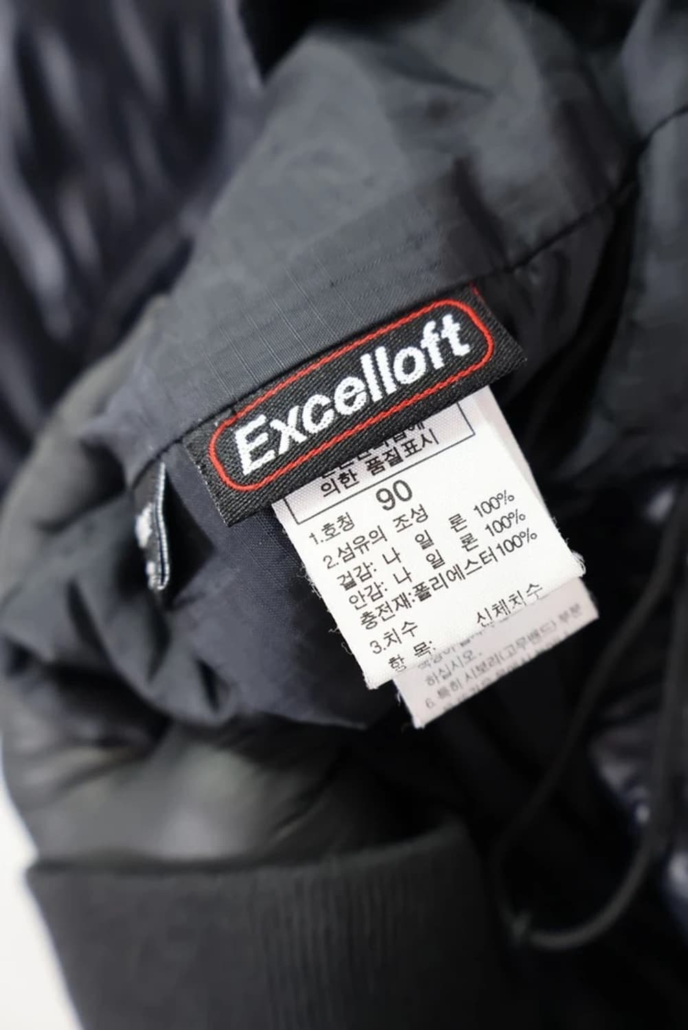 노스페이스 블랙 경량패딩 상품이미지7