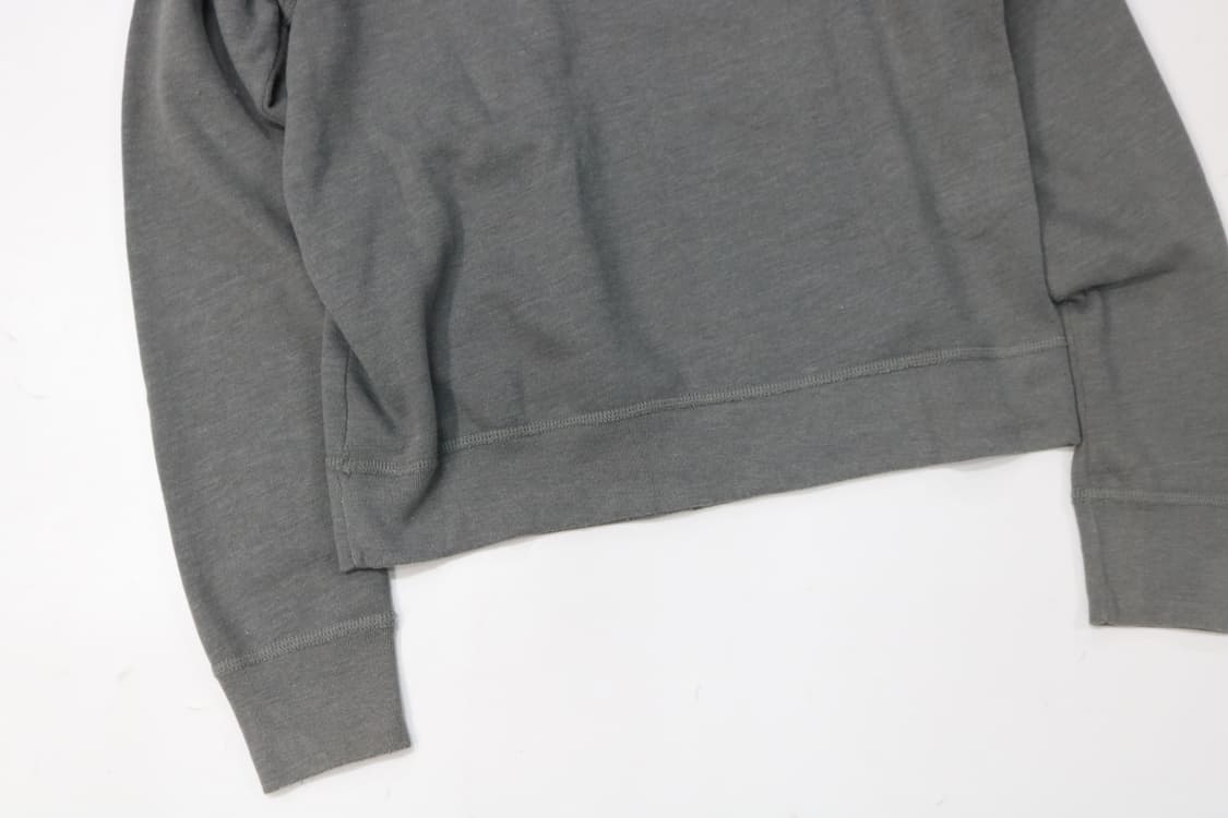 아베크롬비 빈티지 아치 로고 차콜 그레이 후드 티셔츠 (M) 상품이미지9