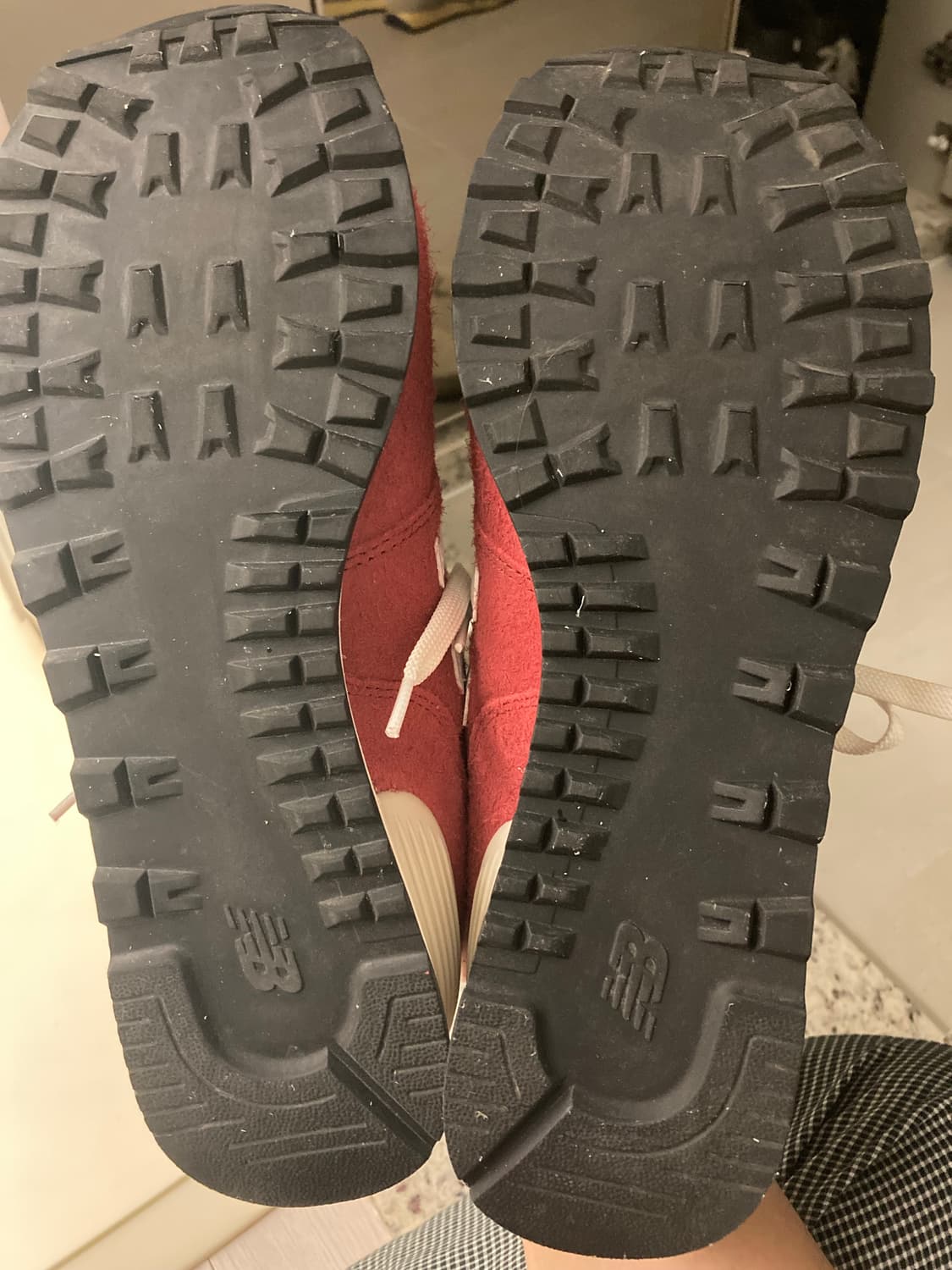 뉴발란스 574 헤리티지 레드 270사이즈 상품이미지5