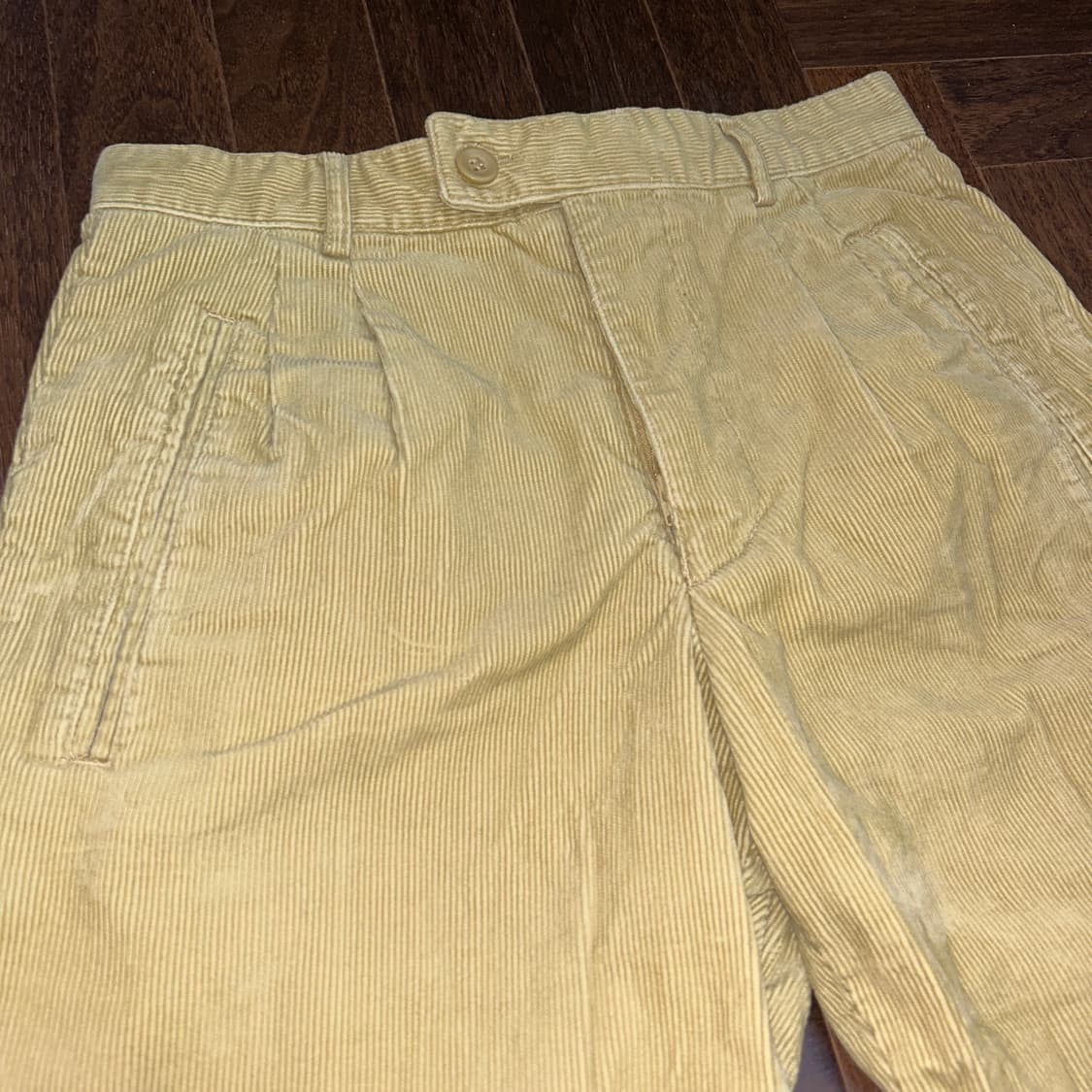 Adidas Golf Japan 아디다스 골프 코듀로이 팬츠 베이지 겨울 상품이미지2