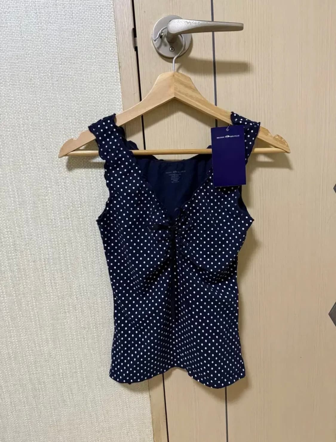 브랜디멜빌 도트 나시탑 상품이미지1