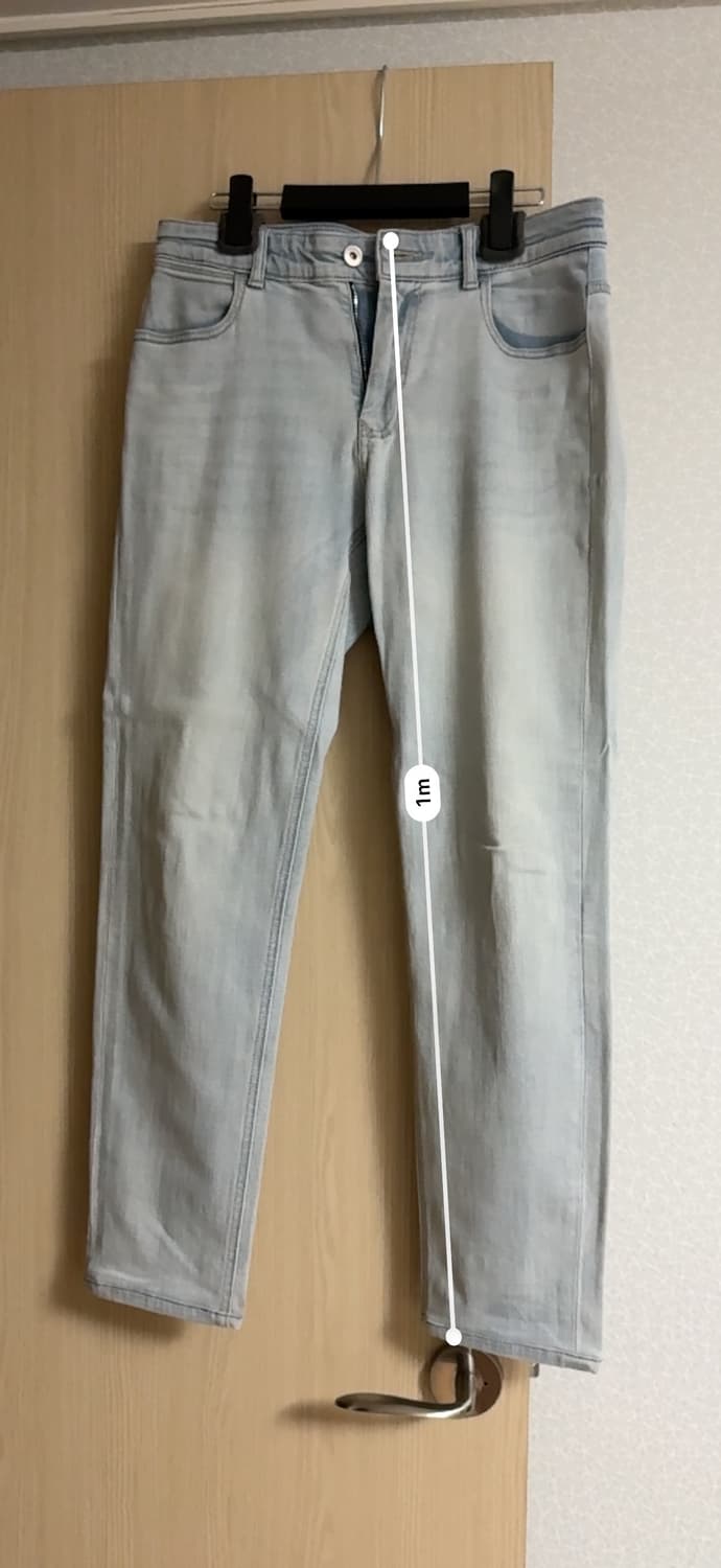 올젠 데님 연청 & 진청 82사이즈 청바지 상품이미지1