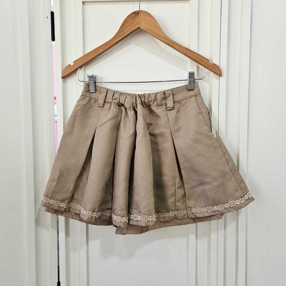 엑시즈팜(axes femme) 레이스 트리밍 스커트팬츠 상품이미지6