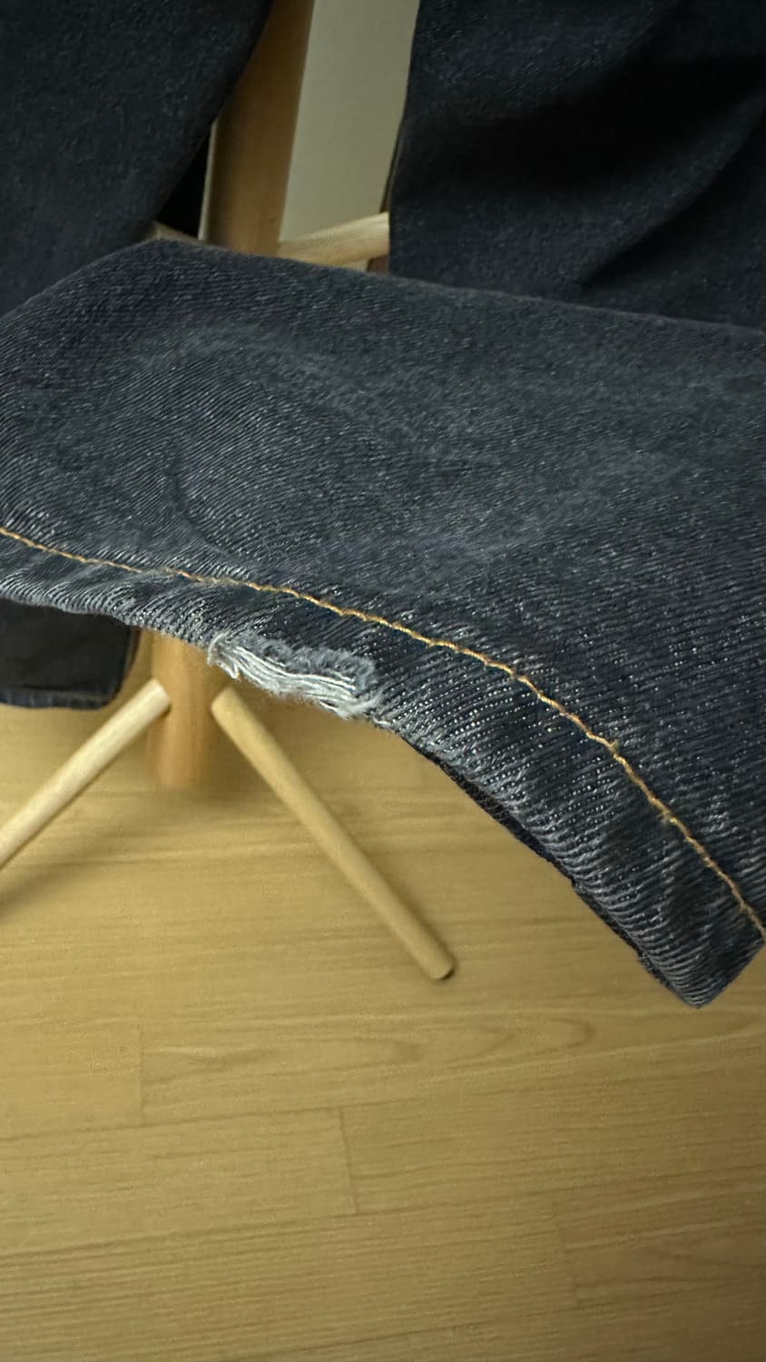 [M] 위캔더스 DWARF DENIM PANTS (BLACK) 상품이미지6