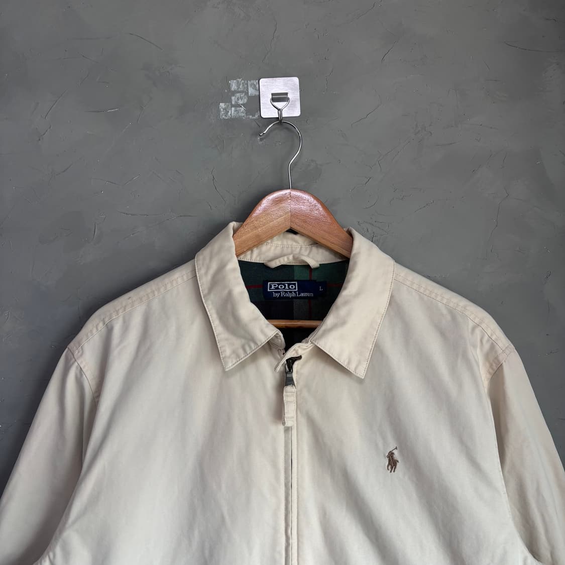 폴로 랄프로렌 스윙톱 자켓 아이보리 상품이미지2