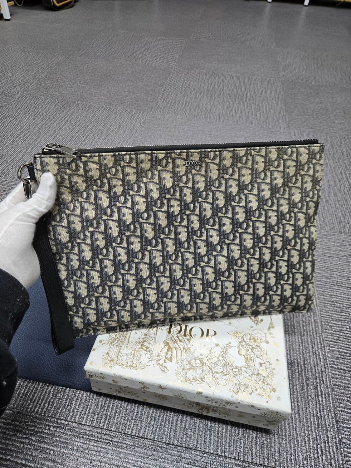 [특가][정품] 디올 오블리크 클러치백 A4 상품이미지1