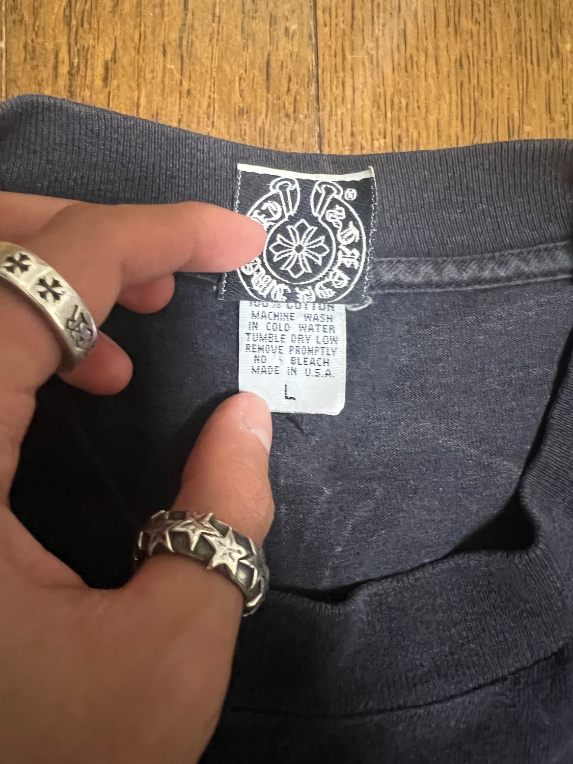 90s chrome hearts L 상품이미지5