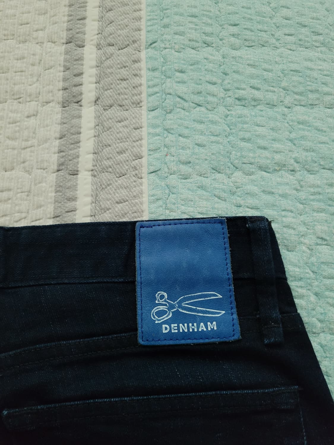 덴함 DENHAM. 레이져 다크블루 스트레치 슬림진 30사이즈. 상품이미지8