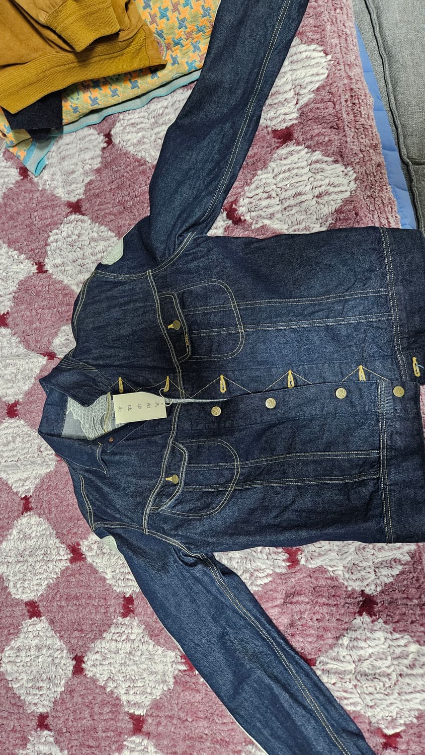 캐피탈 본 데님 자켓 48사이즈 상품이미지1