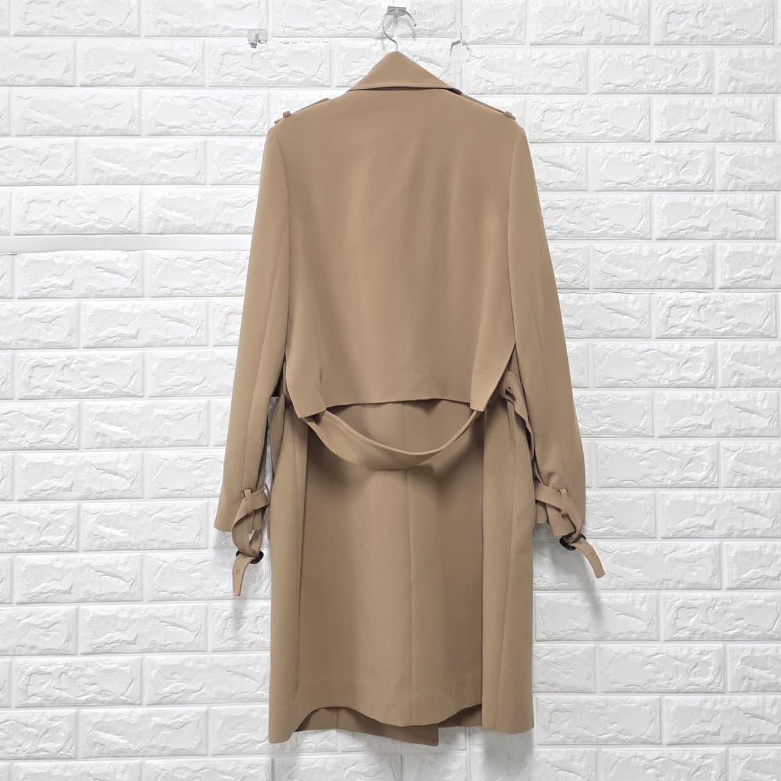 스튜디오 톰보이 베이지 트렌치코트 M 상품이미지4