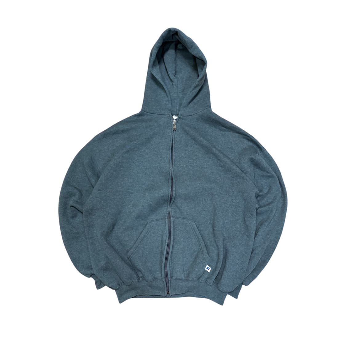 90s 러셀 후드집업 다크그레이 상품이미지1