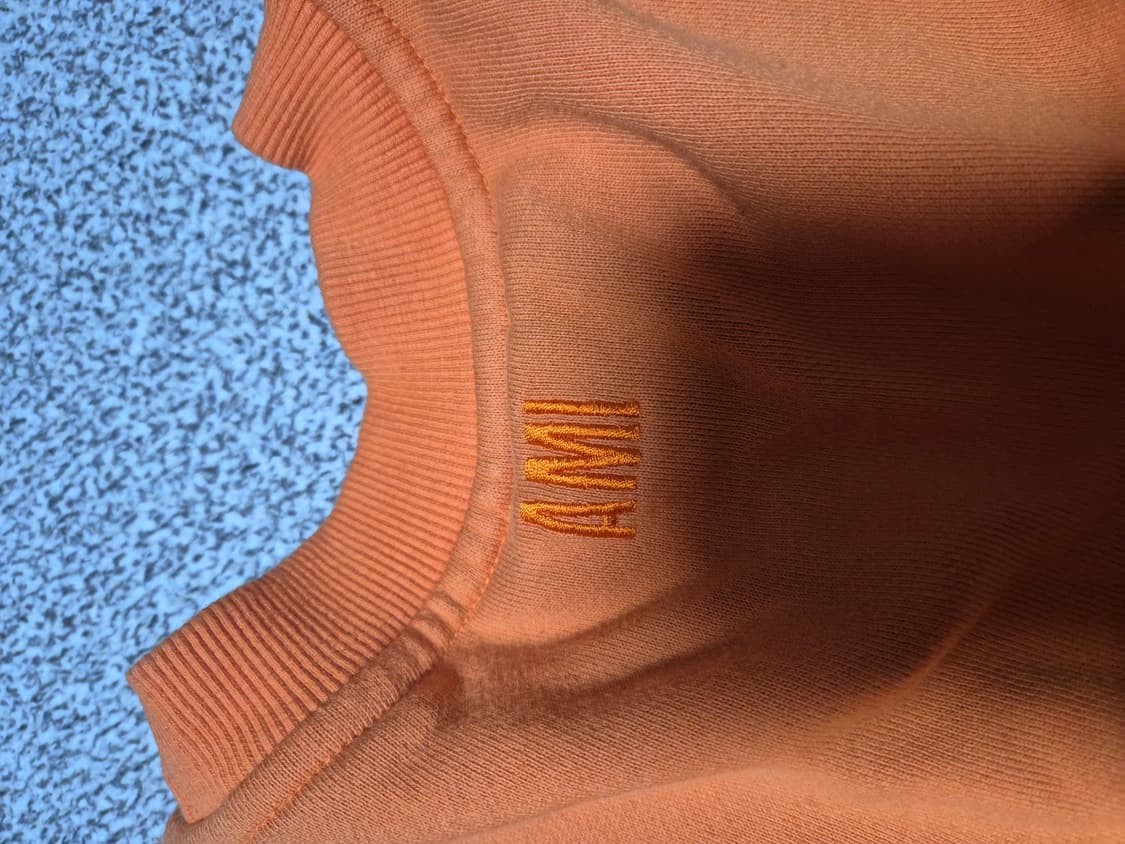 아미 오렌지 맨투맨 상품이미지3