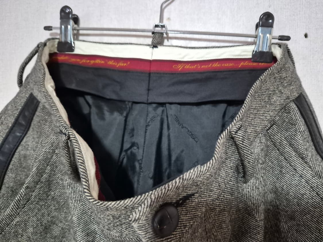 디스퀘어드 모직 7부팬츠 (40) 상품이미지8