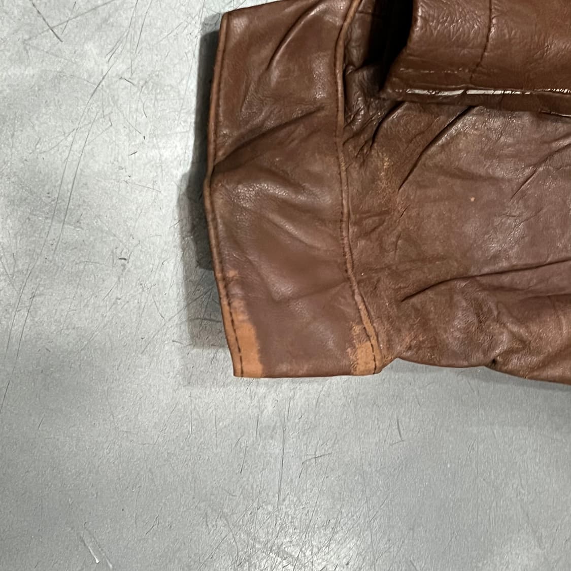  무라노 램스킨 레더 자켓 y14982 상품이미지5