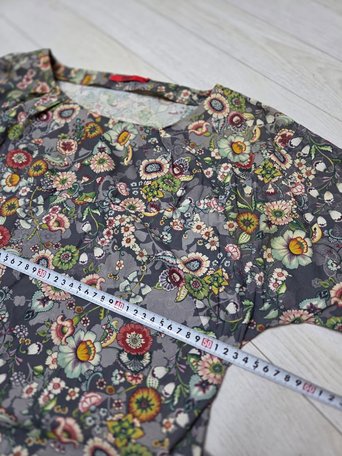 오일릴리 플로럴 원피스 반팔 상품이미지7