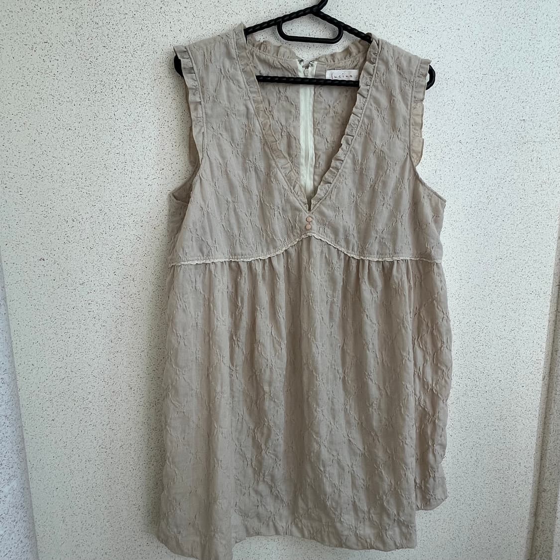 Jpn Vtg 모리걸st 슬리브리스 원피스 상품이미지1