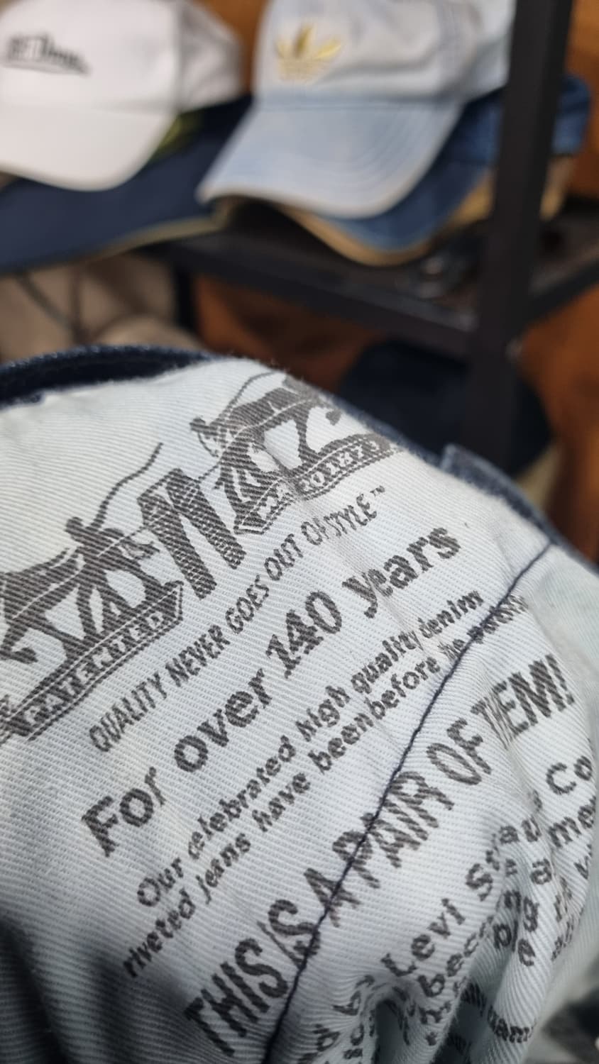 LEVI'S 511 슬림 스판 진청바지 허리34 2번착용 상품이미지4