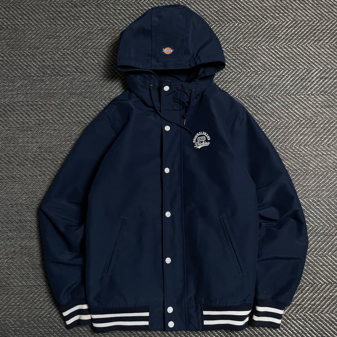 디키즈 USA 오리지날 스타디움 바시티 후드 자켓 네이비y 5065 상품이미지1