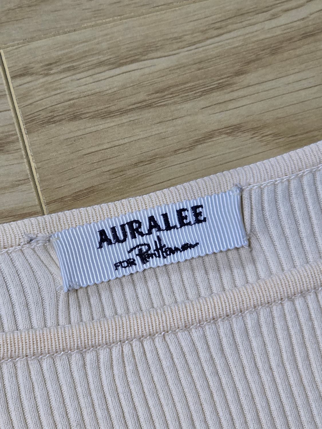 Auralee X Ron Herman 오라리 코튼 롱슬리브 0 상품이미지6