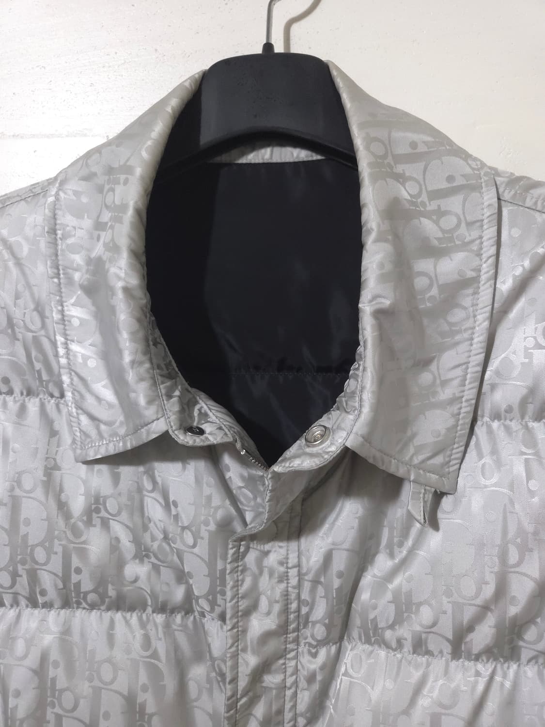 디올 오블리크 자카드 퀼티드 패딩 50 Size 상품이미지3