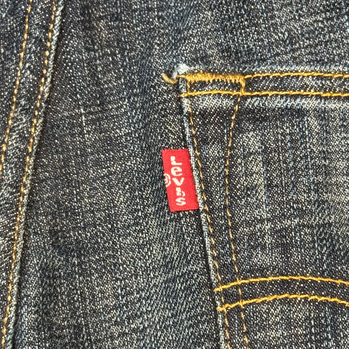 30inch) 리바이스 501 버튼플라이 진청 데님 청바지 상품이미지4